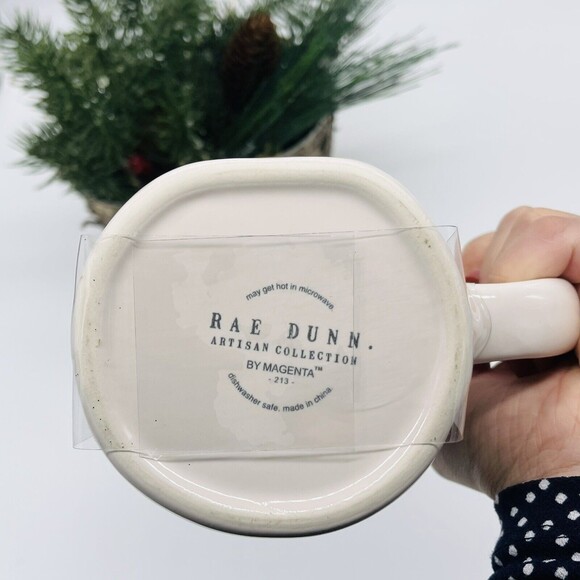 Rae Dunn HOT COCOA Whipped Cream Coffee Mug Topper Christmas Holiday New 2021 - Picture 9 of 9